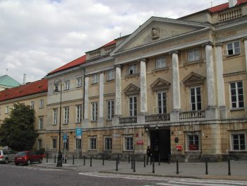 AGAD building in Długa Street, Warsaw